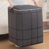 Large Capacity Fabric Storage Bag with Zipper and Handles