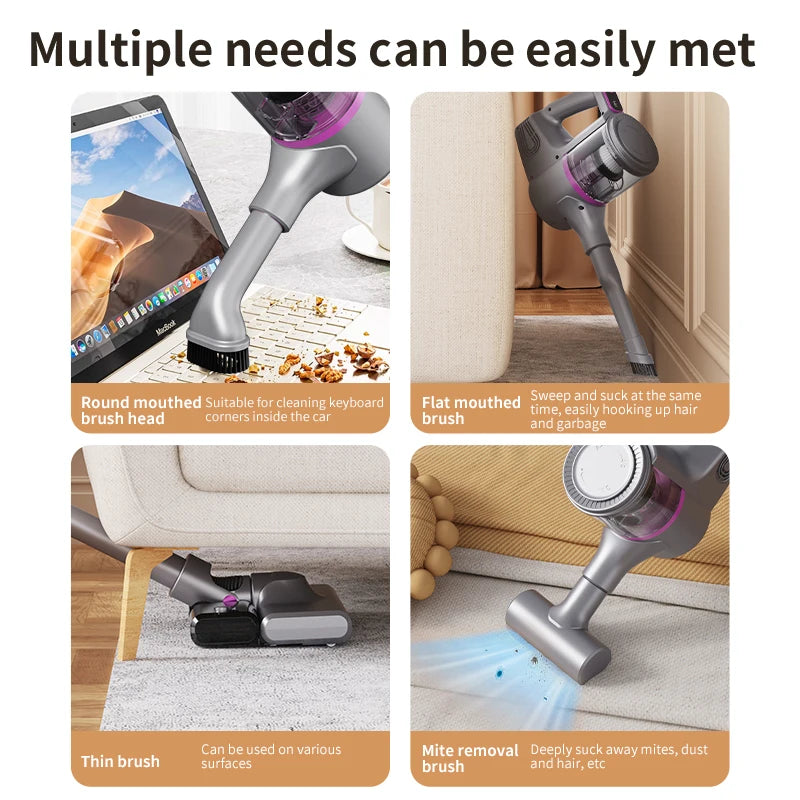 Cordless Stick Vacuum with Mop Function