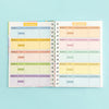 A5 Undated Weight Loss Planner with Stickers