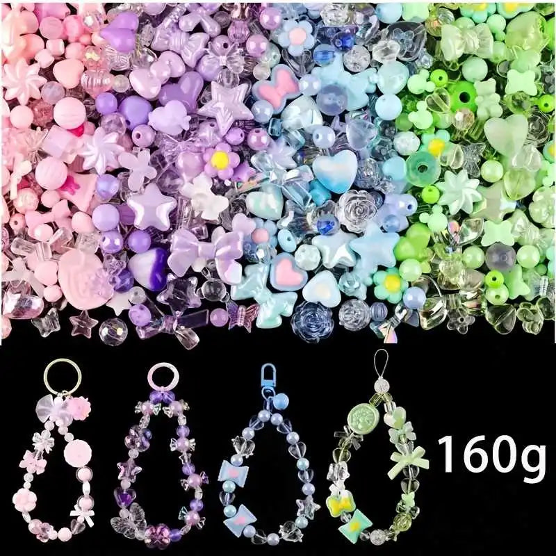 Candy Color Acrylic Beads for DIY Jewelry