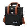 Insulated Double-Decker Lunch Bag with Leakproof Lining