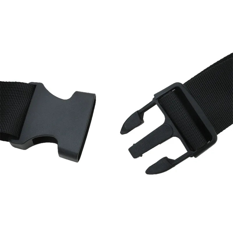 Versatile Nylon Waist Pack with Zippered Pockets