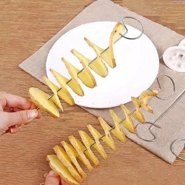 Spiral Potato Cutter & Vegetable Slicer
