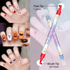 3D Nail Art Pens Set with Dual Tips