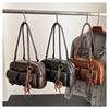 Women's Retro PU Leather Shoulder Bag with Multiple Pockets & Detachable Charm