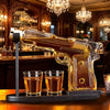 Pistol-Shaped Whiskey Decanter Set with Two Glasses