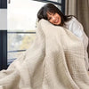 6-Layer Cotton Muslin Blanket – Lightweight & Breathable for All-Season Comfort