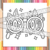 Bold & Easy Patterns Adult Coloring Book