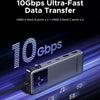 6-in-1 USB-C Hub with 4K HDMI, 10Gbps Data, and 100W Pass-Through Charging