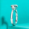 D-Color Moissanite Solitaire Engagement Ring
