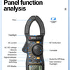 Digital Clamp Meter with Non-Contact Voltage Tester