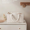 Flannel Diaper Caddy Organizer with Gift Packaging