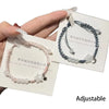 Sterngewebte Armbänder für Paare