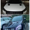 Carbon Fiber Style Car Hood Scoop Vent Covers (Pair)