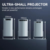 Android Mini Projector with Wi‑Fi 6 & Bluetooth 5.0 — 720p Native, 4K Content Support, Portable Home Theater