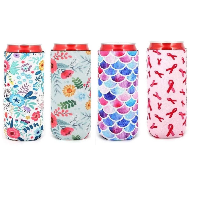 Slim Can Cooler Sleeves (4-Pack)