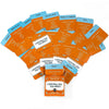 A collection of orange and blue cards for a Spanish word guessing game called Name That Word!