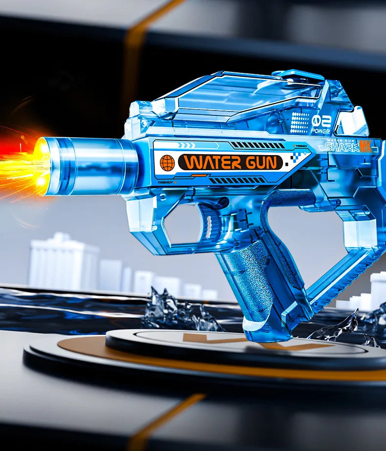 Electric Water Gun Toy with Lights and Sound