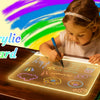 Glow Art LED Drawing Board with 7 Colors and 3 Light Modes