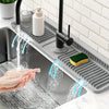 Silicone Faucet Splash Guard Mat for Kitchen Sink