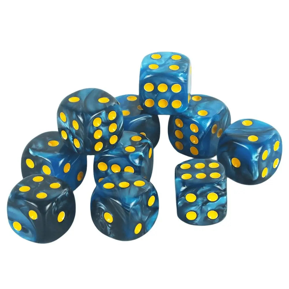 Translucent Colored Acrylic Dice Set for Tabletop Games