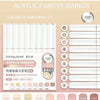 Acrylic paint marker set with 9 colors and 720 degree design for art and DIY projects