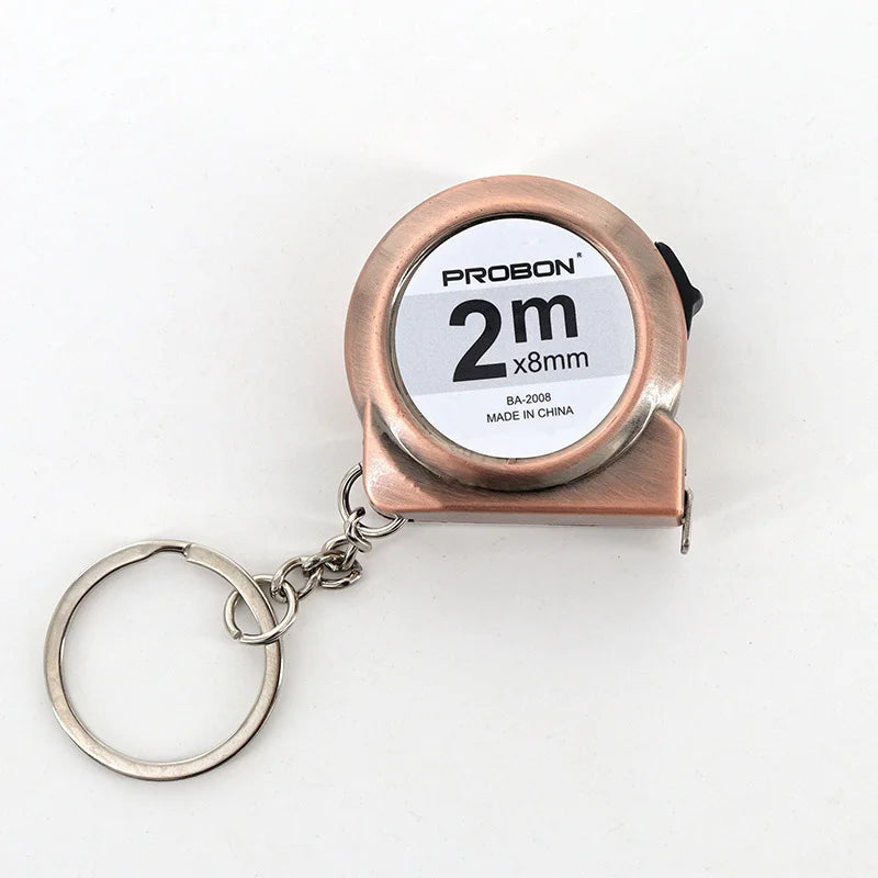 Mètre ruban compact sur trousse de clés