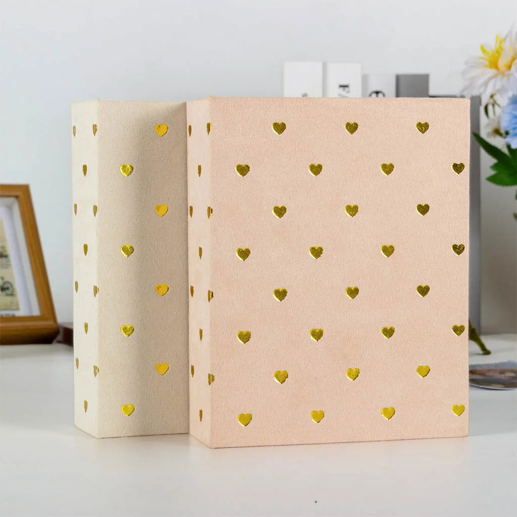 Fabric-Covered Photo Album with 100 Slots for Cherished Memories