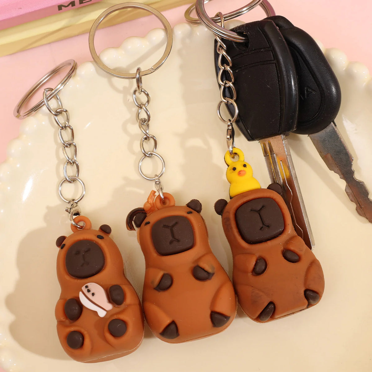 Surprise Capybara Blind Box Keychain Doll