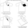 Embroidered Animal Iron-On Patches for DIY Crafting & Clothing Repair