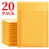 Kraft Bubble Mailers with Self-Sealing Adhesive