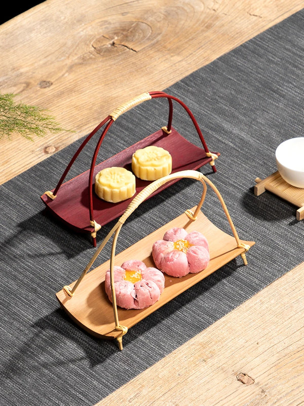 Handcrafted Bamboo Fruit & Snack Basket