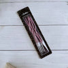 Spiral Birthday Cake Candles, Set of 6 Long Thin Decorative Candles for Cakes and Desserts