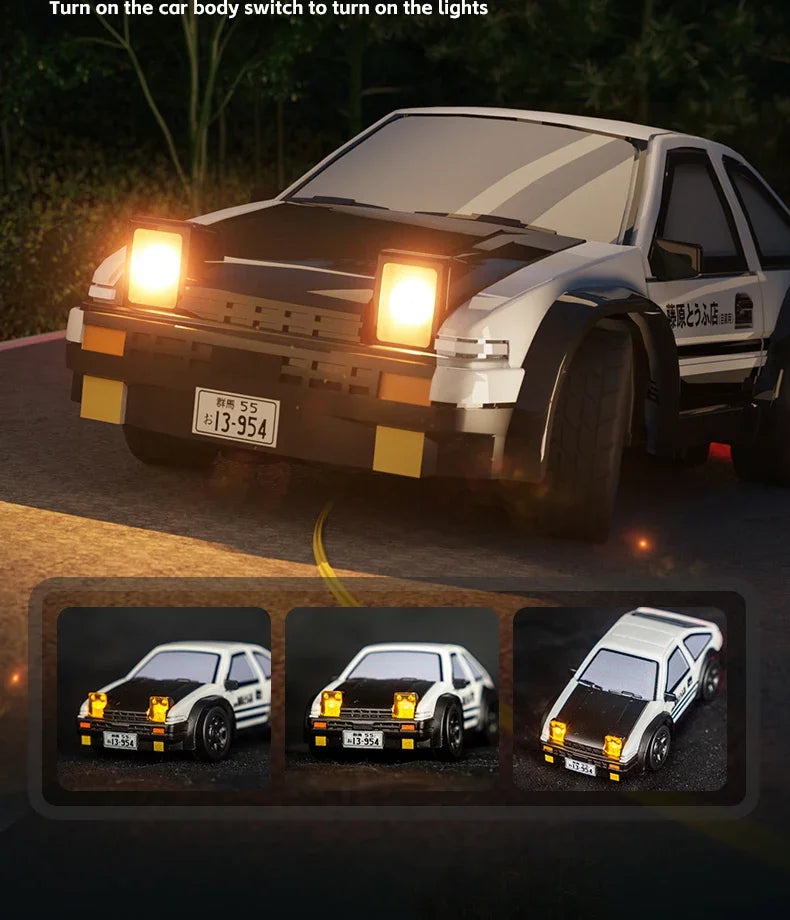 Compact 1/64 Scale 4WD RC Drift Car