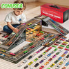 48-Piece Die-Cast Racing Car Set with Storage Case