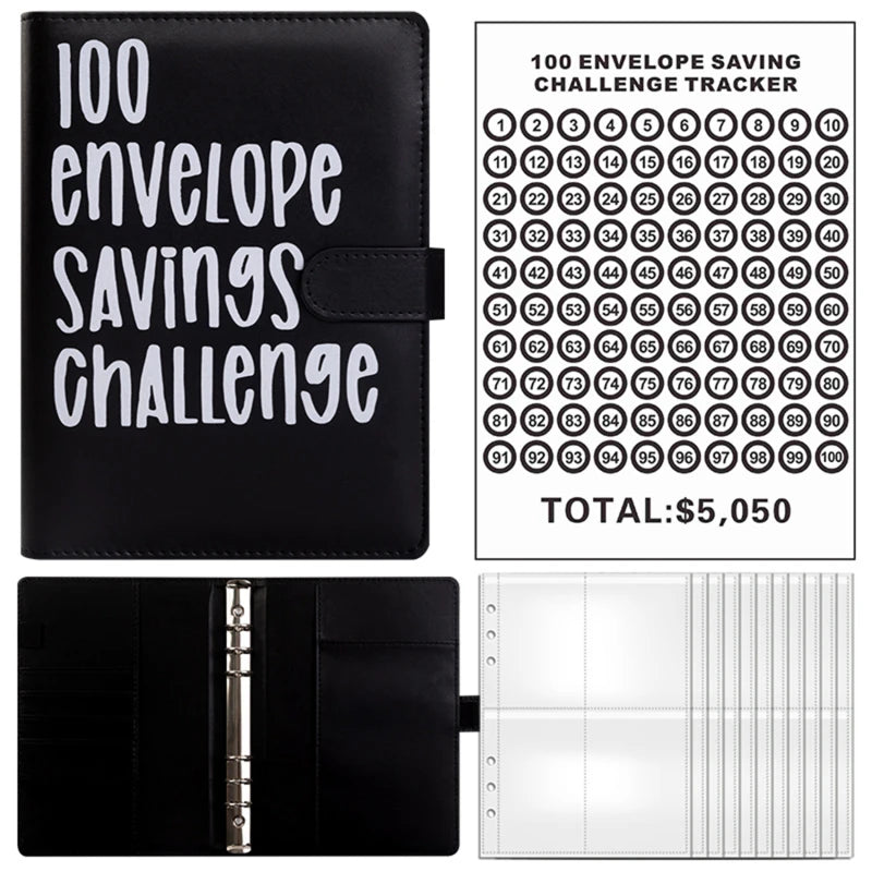 100-Day Envelope Challenge Savings Binder