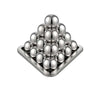 Metal Brain Teaser Puzzle Set - IQ Challenge for Kids and Adults
