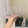 Clear 4-Section Purse Organizer for Closet, Shelf, or Display