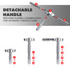 Gearless Ratchet Screwdriver Set with Magnetic S2 Steel Bits