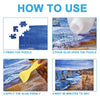 Instructions for using a Diamond Painting Sealer to finish and glue puzzles