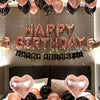 Happy Birthday Foil Balloon Set with Banner