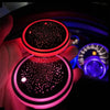 LED Light-Up Car Cup Coasters with Motion-Activated Glow