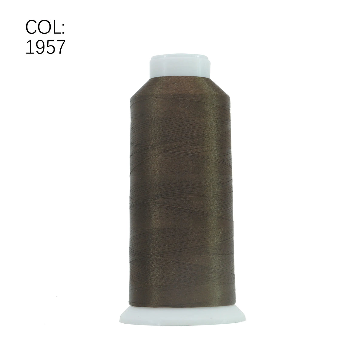80-Color Polyester Embroidery Thread Set with Large 4000m Spools