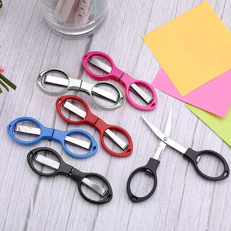 Compact Folding Scissors with Safety Lock