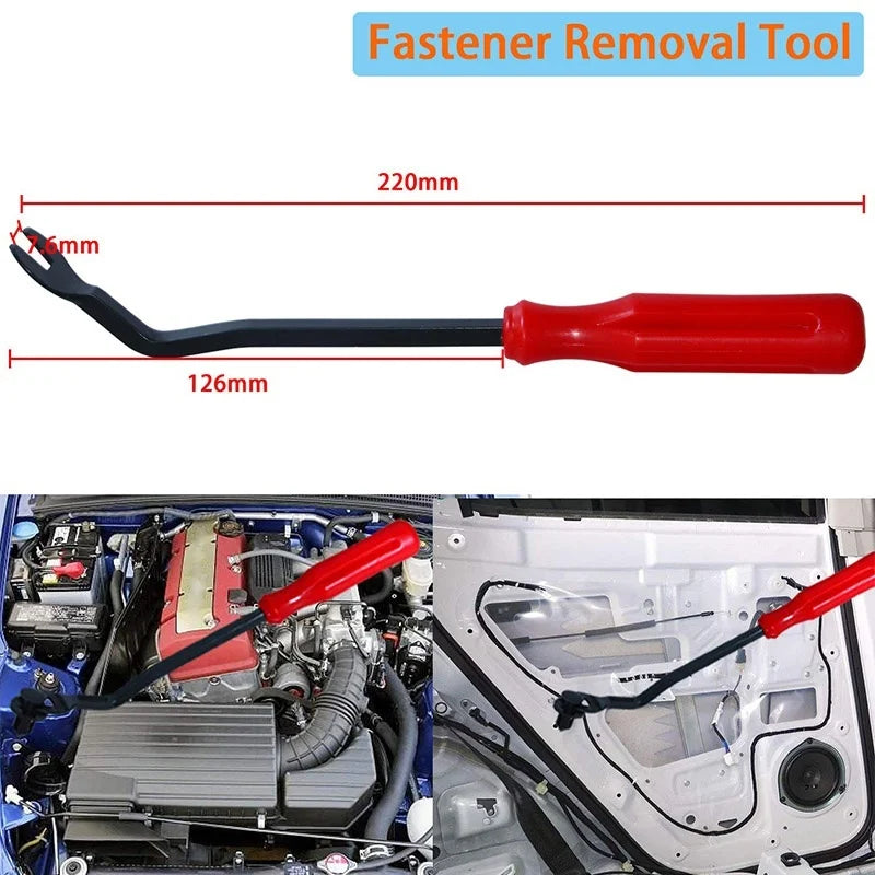Mixed Size Plastic Retainer Clips for Auto Trim, Bumper, and Door Panels