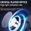 Solar-Powered LED Flashlight with USB-C Charging