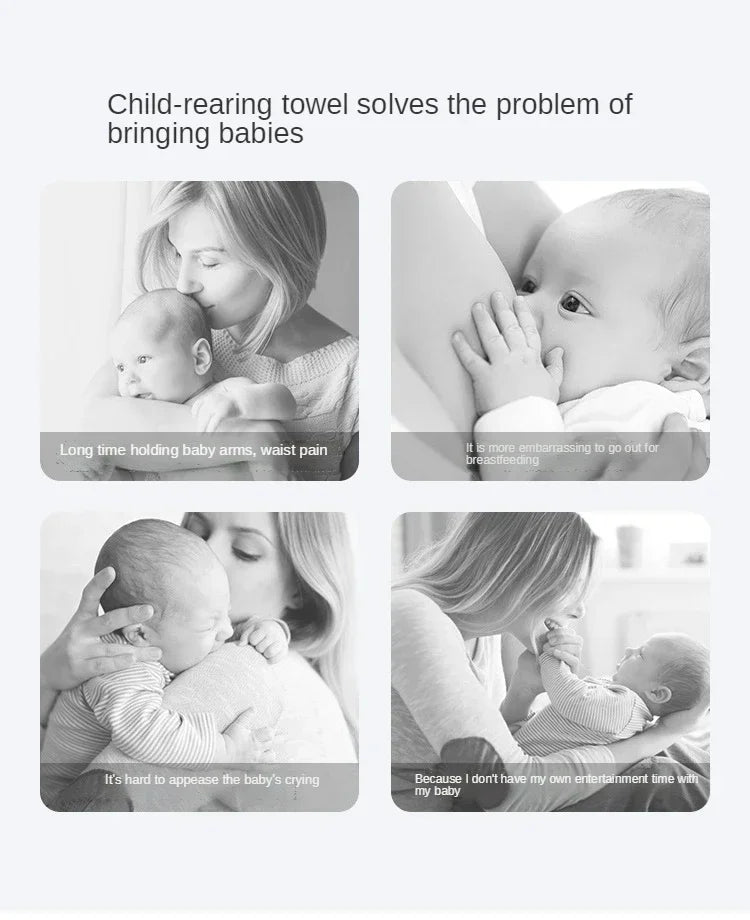 Breathable Mesh Baby Wrap Carrier and Nursing Cover