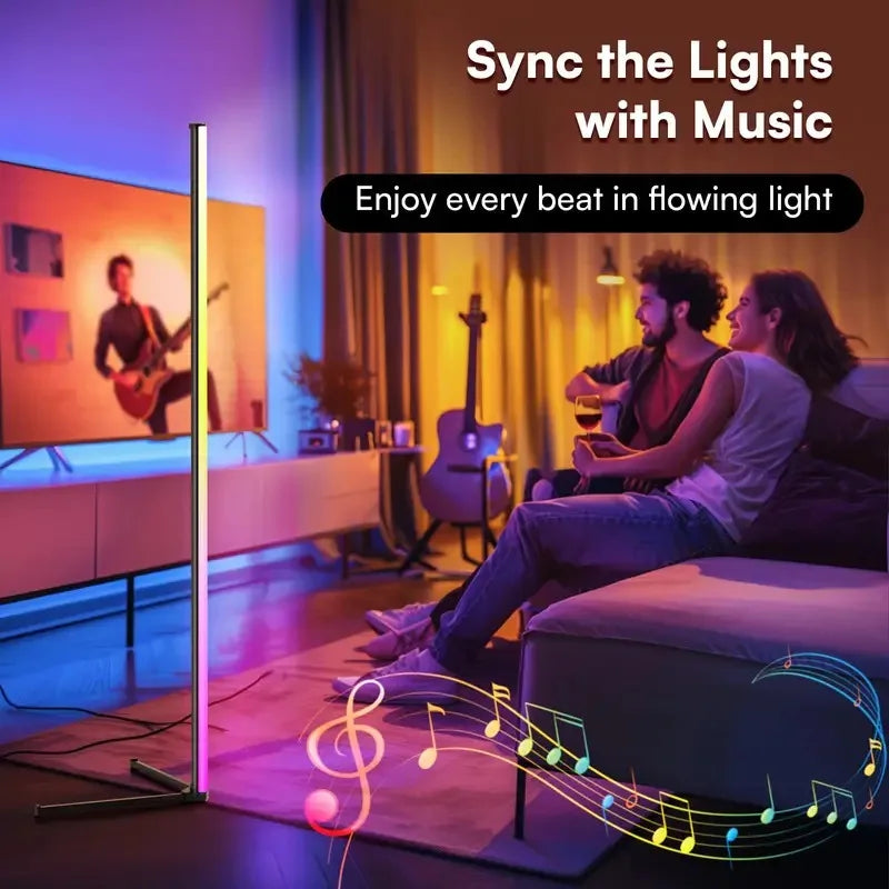 Smart RGB Floor Lamp with Music Sync