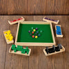 Portable Wooden Dice Game Set