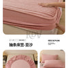 Plush Fitted Sheet Set with Pillowcases